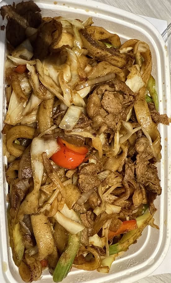 Cumin Lamb Wok Fried Cut Noodle孜然羊肉炒刀削